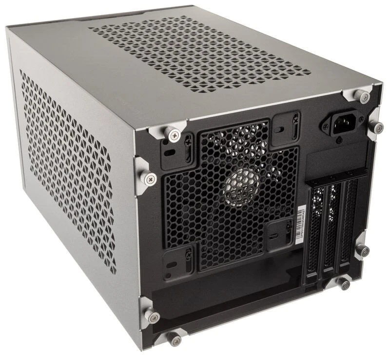 SilverStone SST-SG15S Sugo Mini-ITX case - sidabrinis