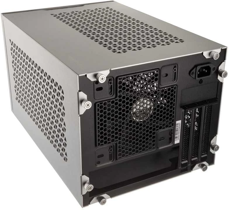 SilverStone SST-SG15S Sugo Mini-ITX case - sidabrinis
