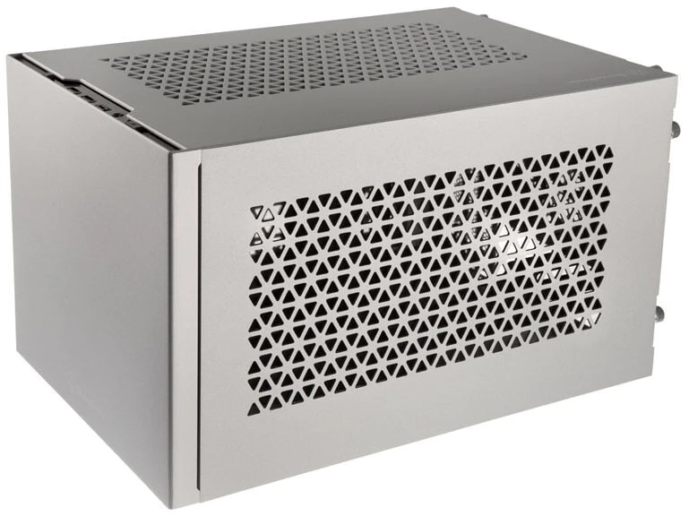SilverStone SST-SG15S Sugo Mini-ITX case - sidabrinis