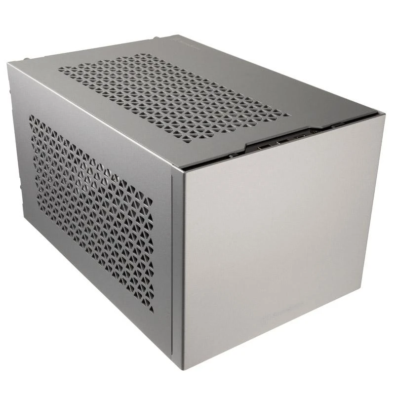 SilverStone SST-SG15S Sugo Mini-ITX case - sidabrinis