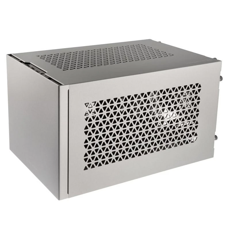 SilverStone SST-SG15S Sugo Mini-ITX case - sidabrinis