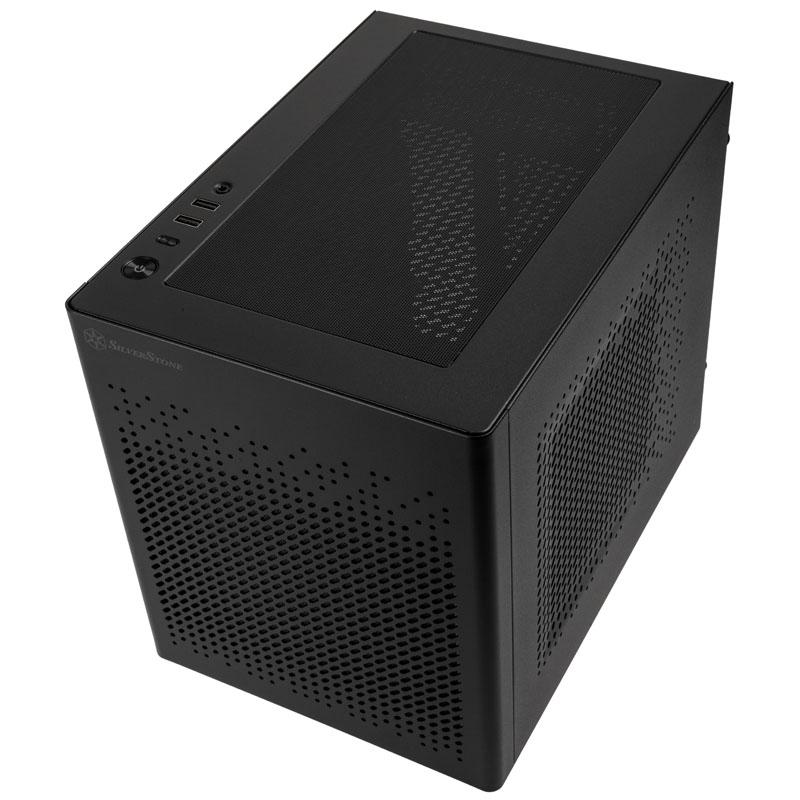 „SilverStone SST–SG16B Mini–ITX“ korpusas – juodas