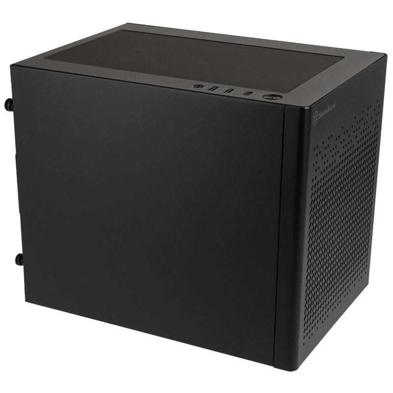 „SilverStone SST–SG16B Mini–ITX“ korpusas – juodas