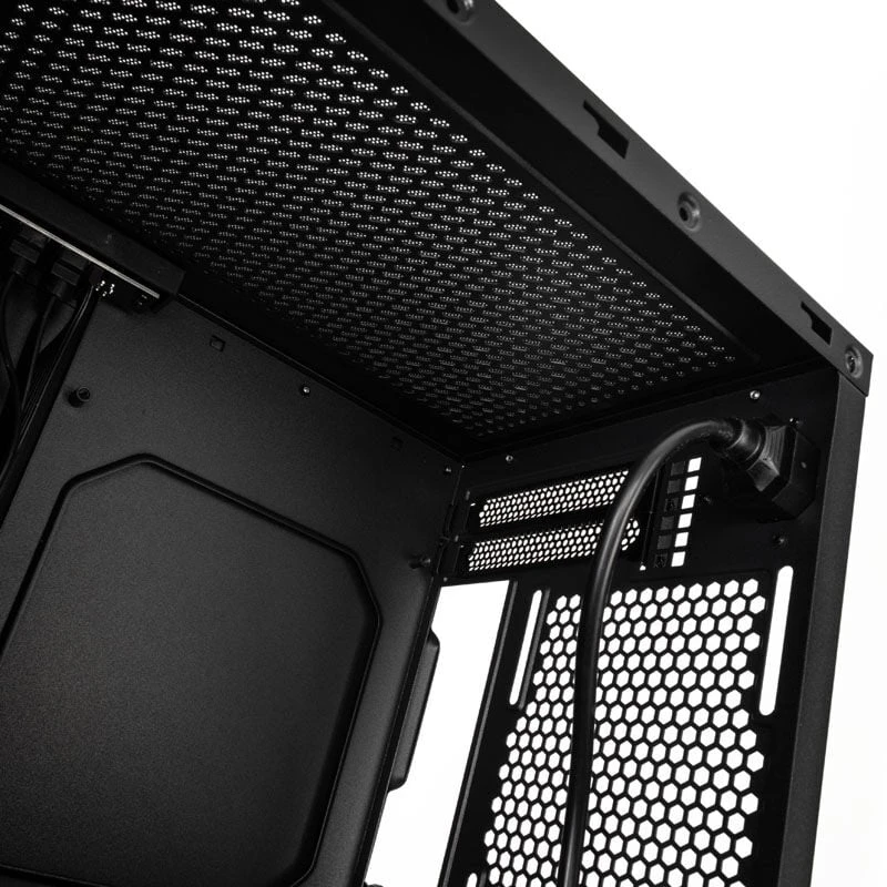 „SilverStone SST–SG16B Mini–ITX“ korpusas – juodas