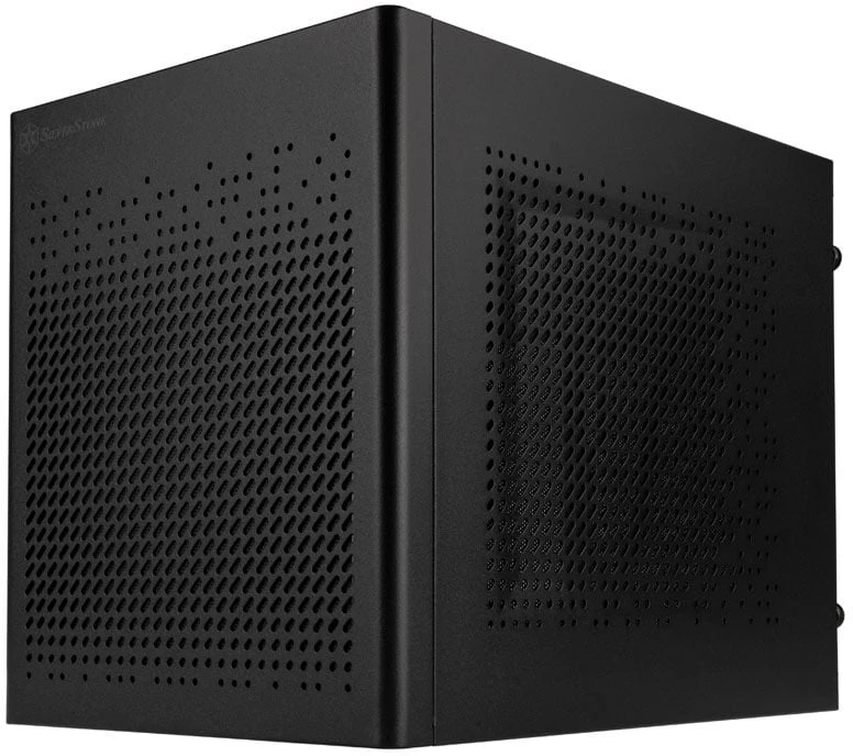 „SilverStone SST–SG16B Mini–ITX“ korpusas – juodas