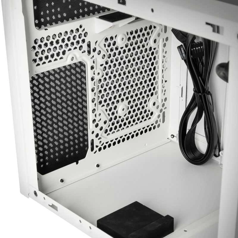 „SilverStone SST–SG16W Mini–ITX“ korpusas – balta