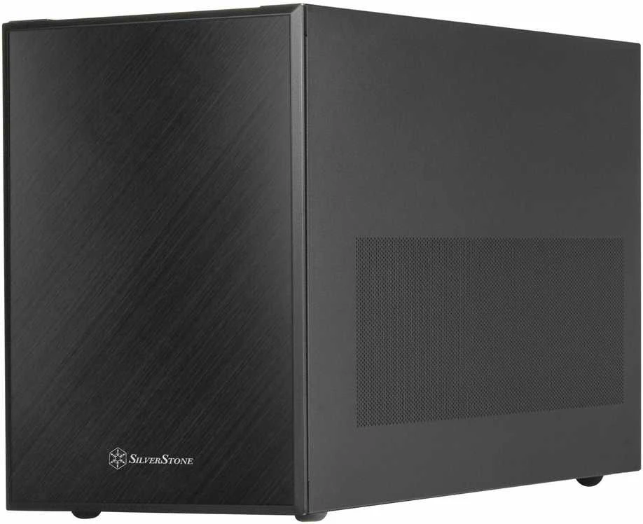 SilverStone SST-SG17B Micro-ATX Mini ITX case - juodas