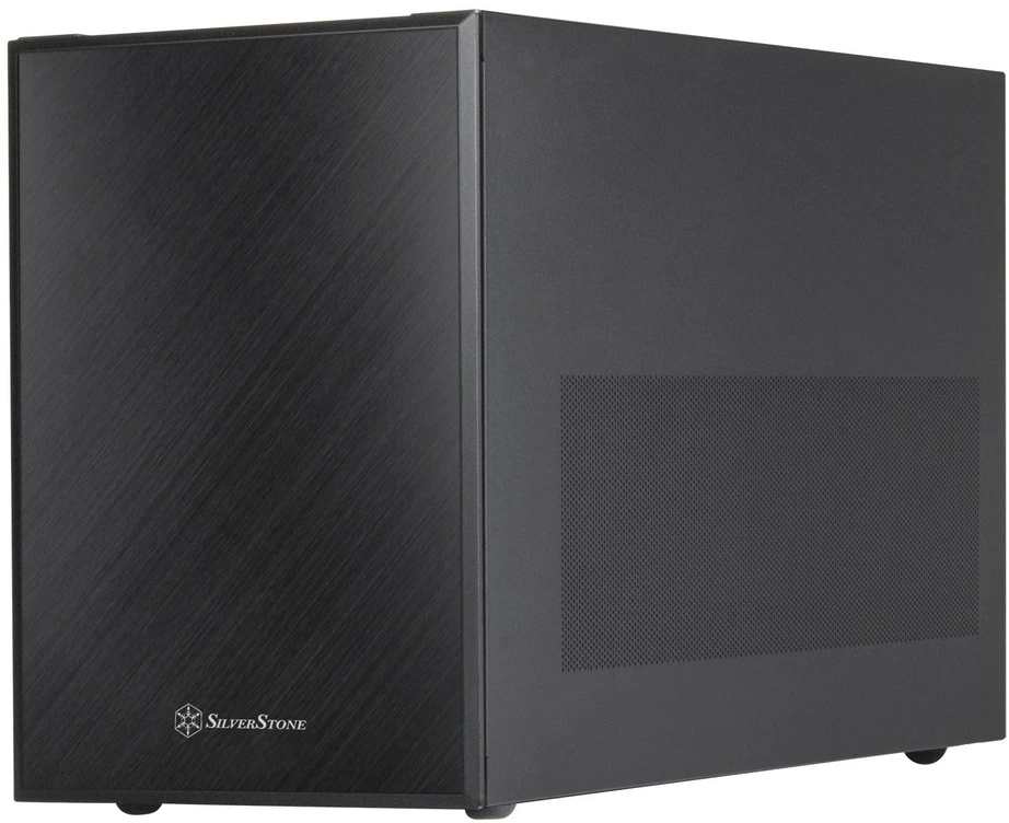 SilverStone SST-SG17B Micro-ATX Mini ITX case - juodas