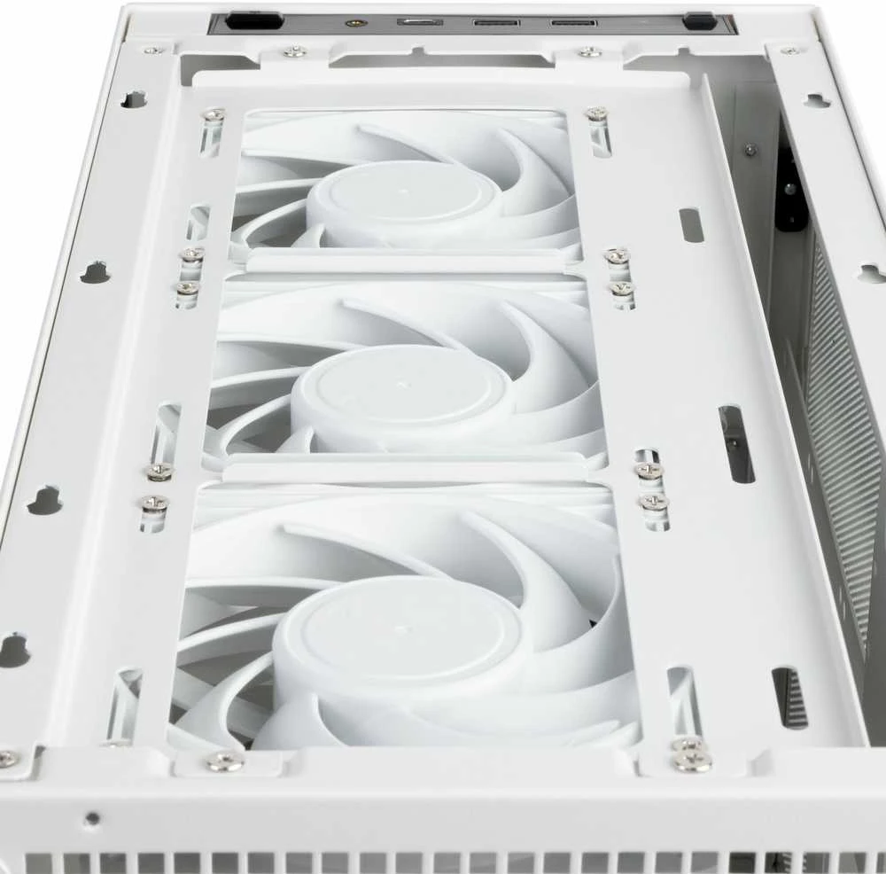 SilverStone SST-SG17W Micro-ATX Mini ITX case - baltas