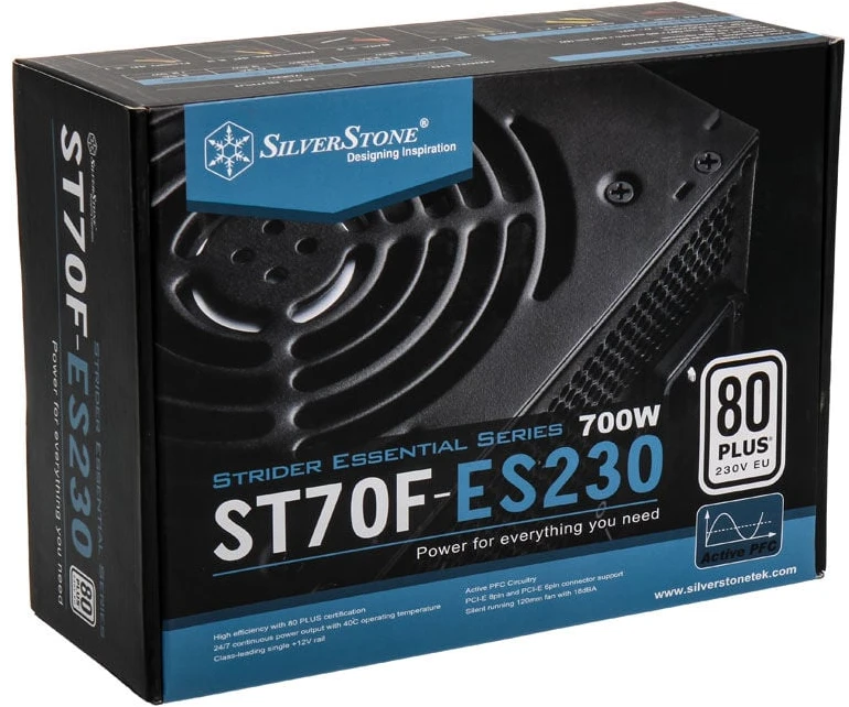 SilverStone SST-ST70F-ES230 Strider Essential Series - 700 Watt