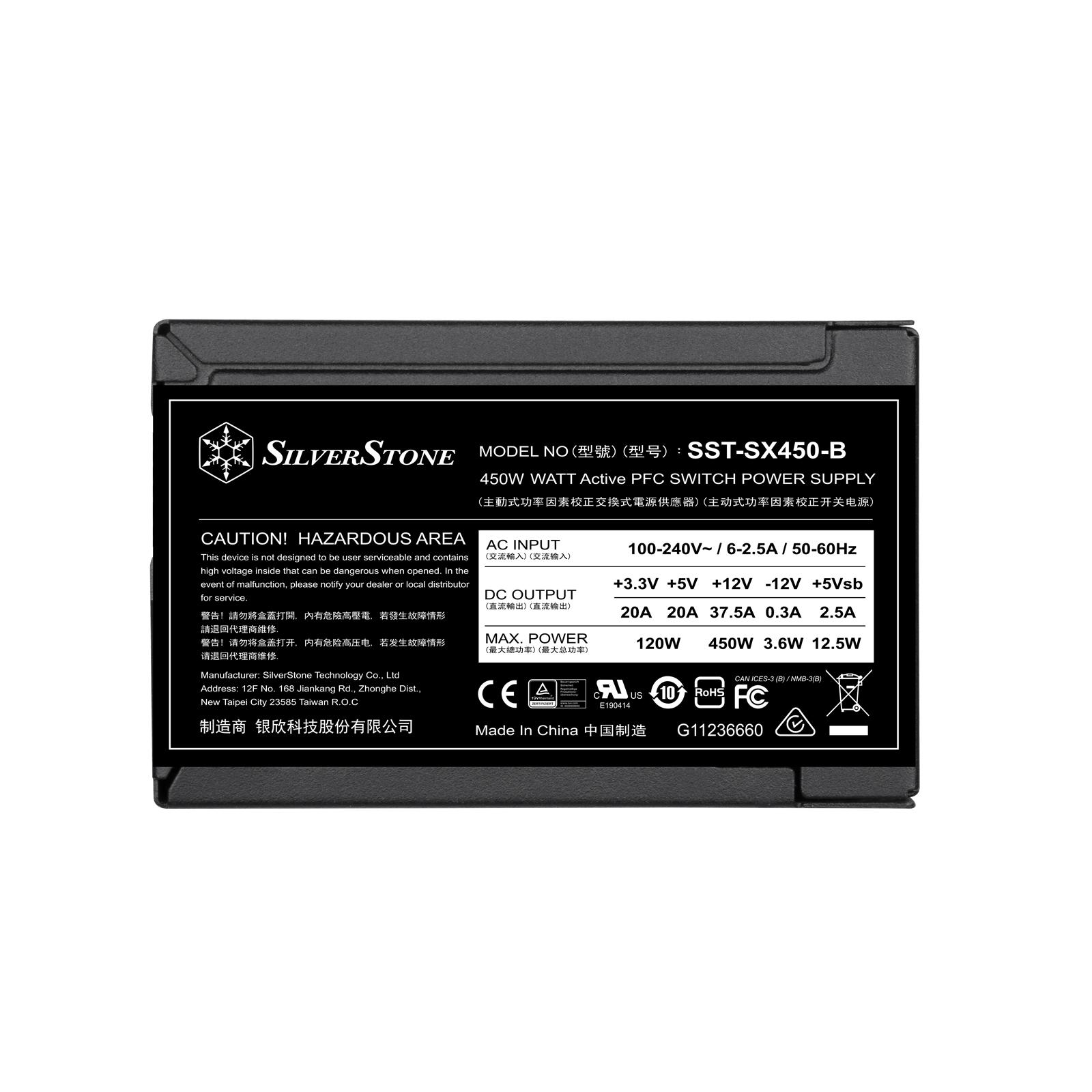 SilverStone SST-SX450-B SFX Series - 450 Watt