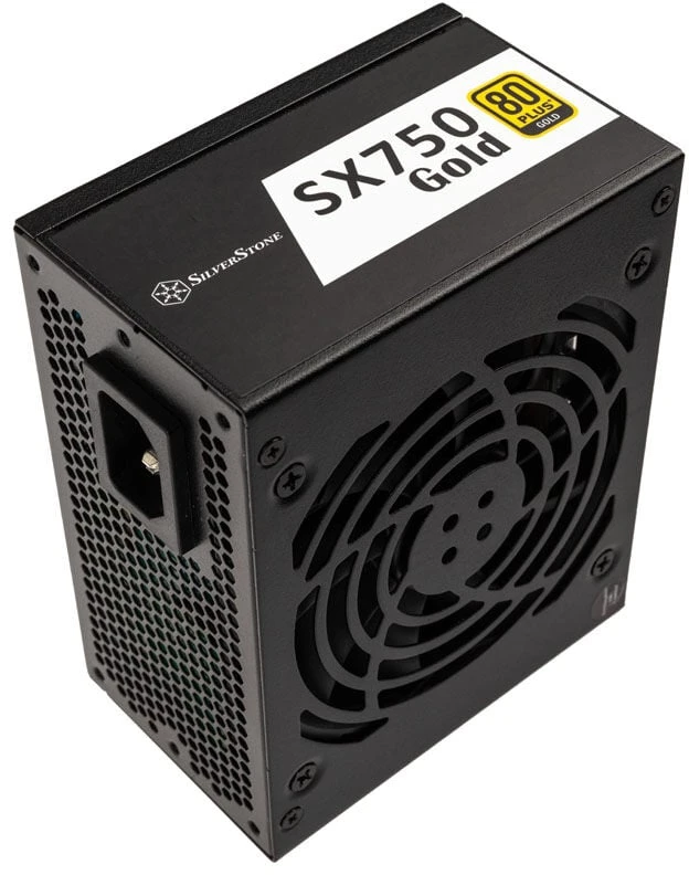 SilverStone SST-SX750-G 80 PLUS auksinis, modulinis - 750 vatų
