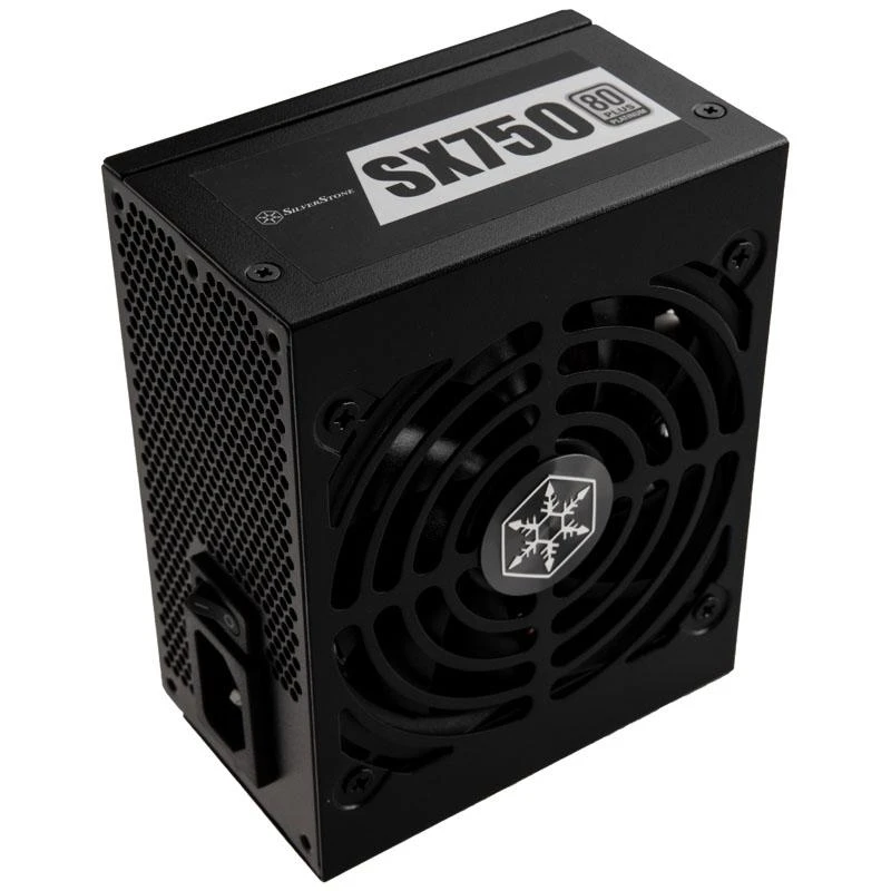 „SilverStone SST-SX750-PT V.1.1 SFX“ maitinimo šaltinis 80 PLUS Platinum, modulinis – 750 vatų
