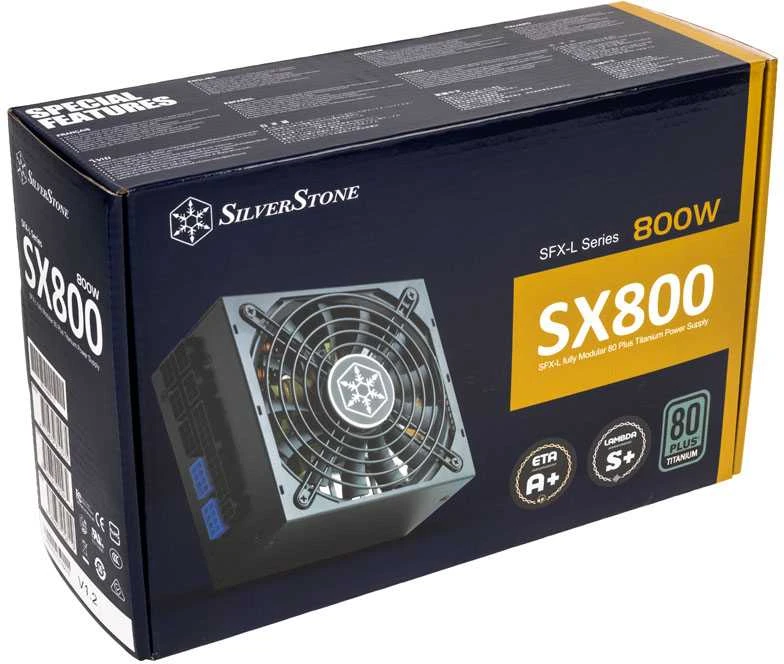 SilverStone SST-SX800-LTI v1.2 80 PLUS Titanium, modular - 800 Watt
