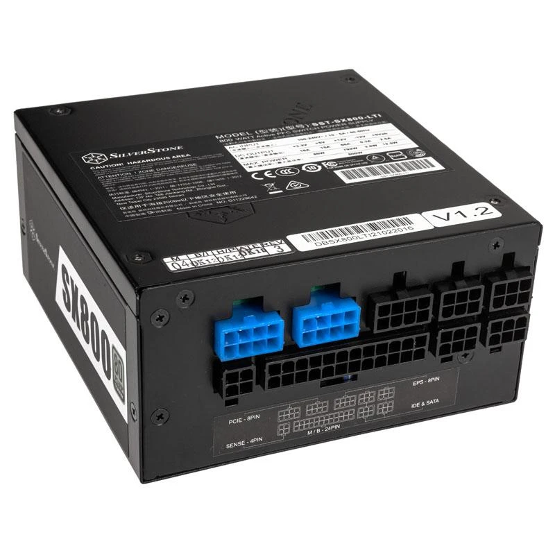 SilverStone SST-SX800-LTI v1.2 80 PLUS Titanium, modular - 800 Watt