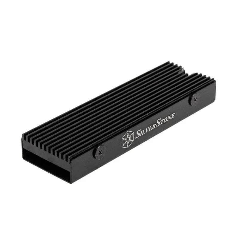 SilverStone SSD radiatorius juodu briaunotu korpusu