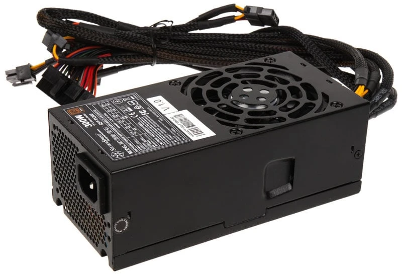 SilverStone SST-TX300, kompiuterio maitinimo šaltinis - juodas, 1x PCIe, 300 vatų