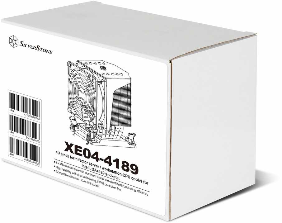 CPU aušintuvas SilverStone SST-XE04-4189B