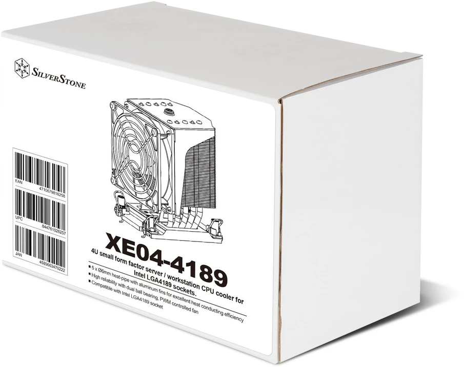 CPU aušintuvas SilverStone SST-XE04-4189B