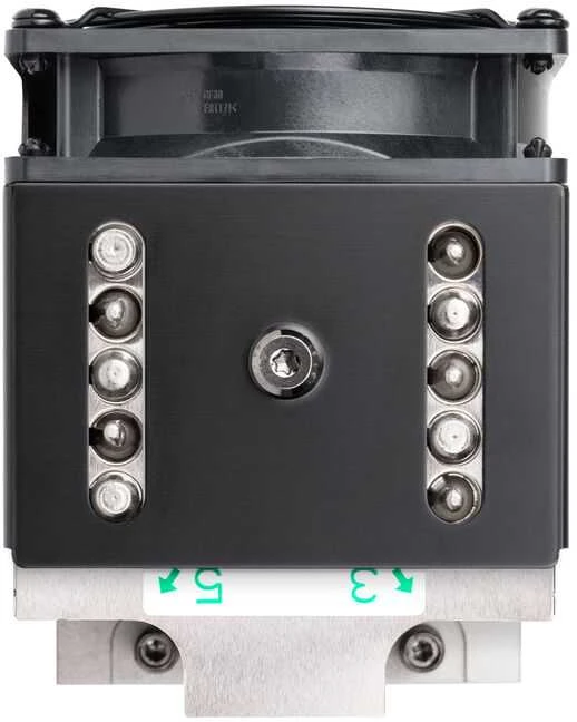 SilverStone XE04-SP5B procesoriaus aušintuvas iš viršaus