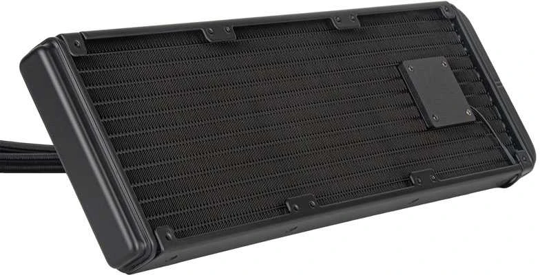 SilverStone SST-XE360-SP5 radiatorius be ventiliatorių