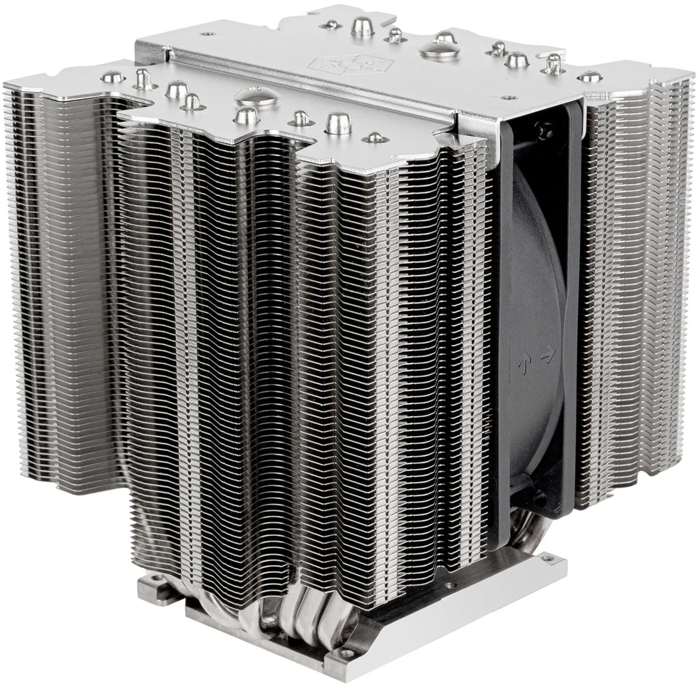 „SilverStone SST-XED120S-WS“ procesoriaus aušintuvas, 4U formos koeficientas - sidabrinis