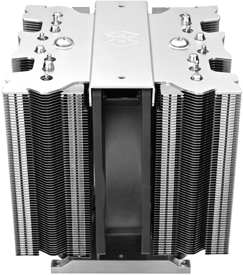 „SilverStone SST-XED120S-WS“ procesoriaus aušintuvas, 4U formos koeficientas - sidabrinis