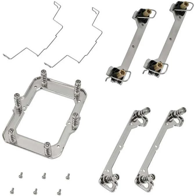 „SilverStone SST-XED120S-WS“ procesoriaus aušintuvas, 4U formos koeficientas - sidabrinis