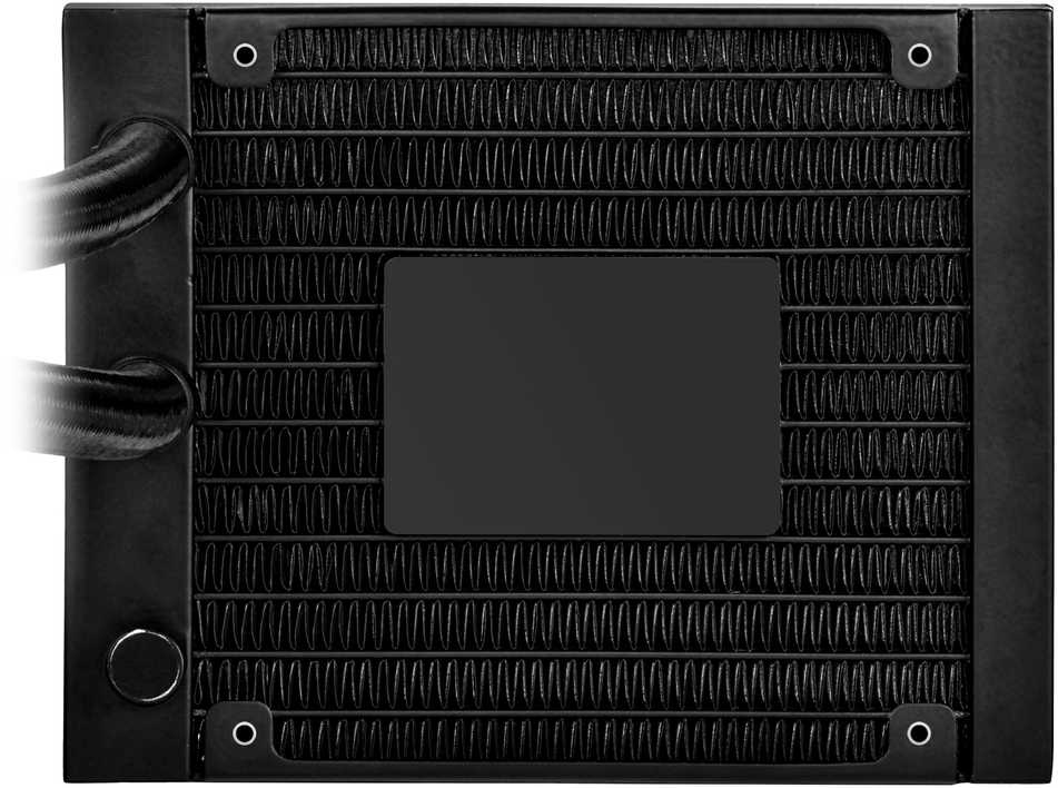 SilverStone VIDA 120 SLIM, pilnas vandens aušinimas, juodas - 120mm