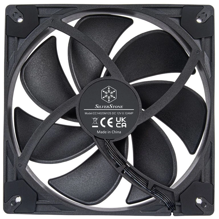 „SilverStone Vista 140 mm“ ventiliatorius (SST-VS140B)