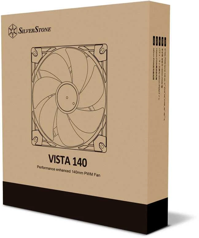 „SilverStone Vista 140 mm“ ventiliatorius (SST-VS140B)
