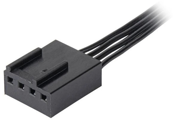 SilverStone VISTA Performance PWM korpuso ventiliatorius, ARGB - 140 mm, Juodas