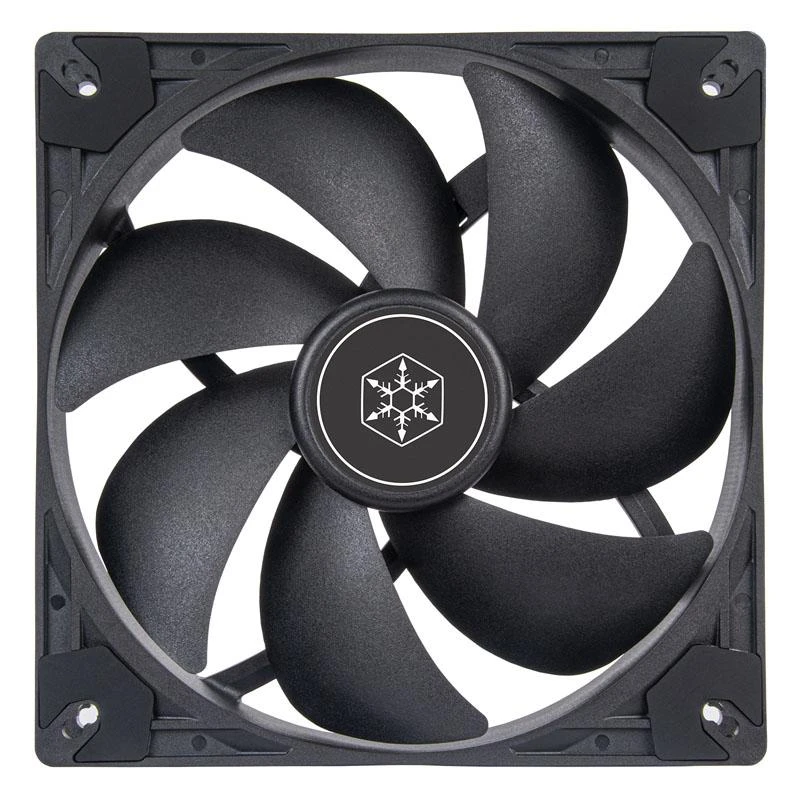 SilverStone Vista 140 mm ventiliatorius, juodas