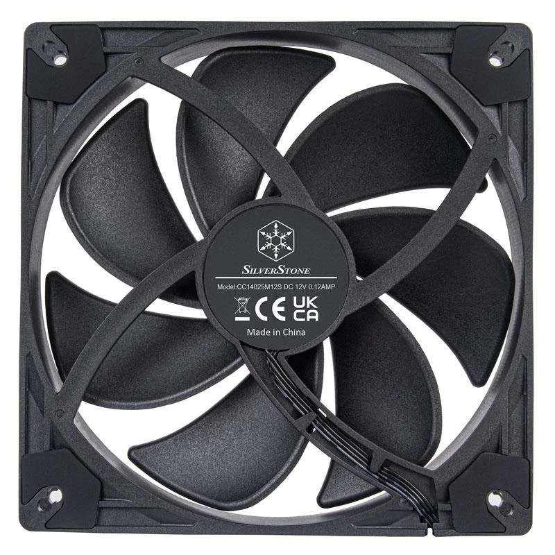 „SilverStone Vista 140 mm“ ventiliatorius (SST-VS140B)