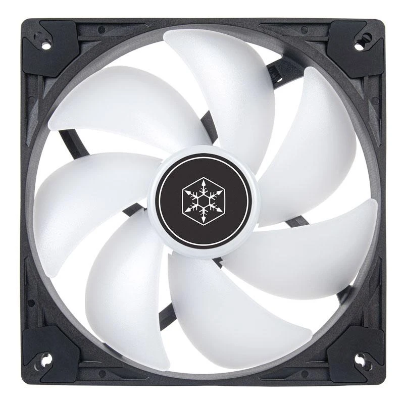 SilverStone VISTA Performance PWM korpuso ventiliatorius, ARGB - 140 mm, Juodas