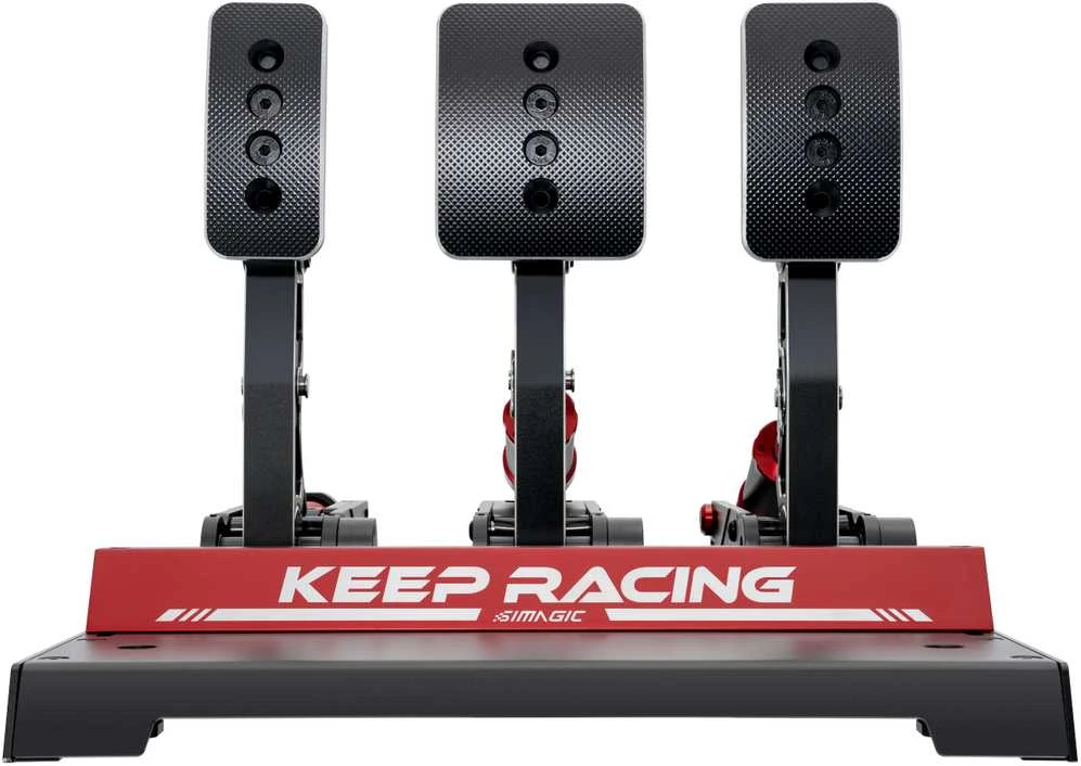 SIMAGIC modulinis pedalų komplektas su 100 kg apkrovos davikliu ir Holo jutikliu, S303