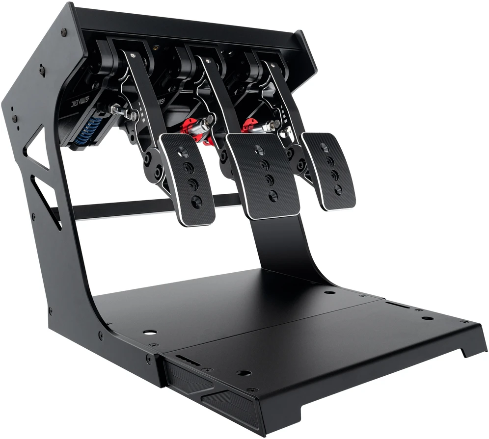 Simagic P1000i Pedal Set – inverted, 3 pedals, juodas