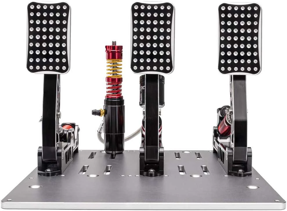 Hidraulinis trijų pedalų komplektas Simagic P2000-S100R Crimson Edition, S309