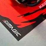 Simagic Carpet – juodas / red