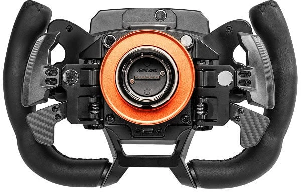 Apple SIMAGIC Zeus GT Steering Wheel & MagicDash 4 Bundle, AirLink, all-in-one