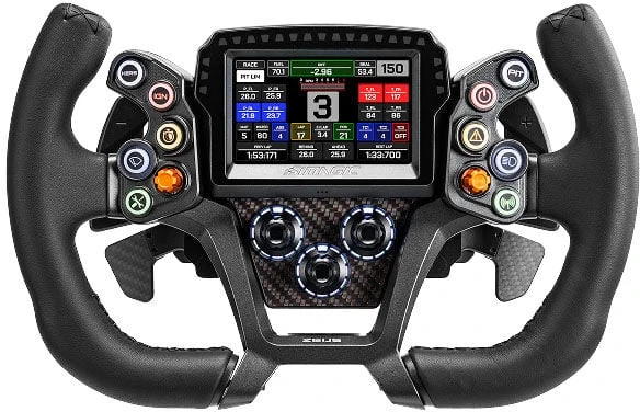 Apple SIMAGIC Zeus GT Steering Wheel & MagicDash 4 Bundle, AirLink, all-in-one