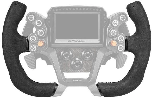 Vairas Simagic ZGT-300MC (Suede), 300 mm Modern Open-top, unobstructed dash view, Formula