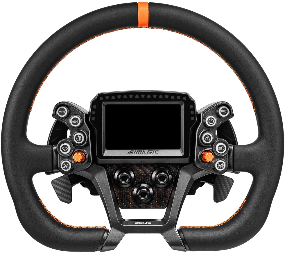 Vairas Simagic ZGT-320CD (Leather), 320 mm Classic D-shape, ergonomic flat-bottom
