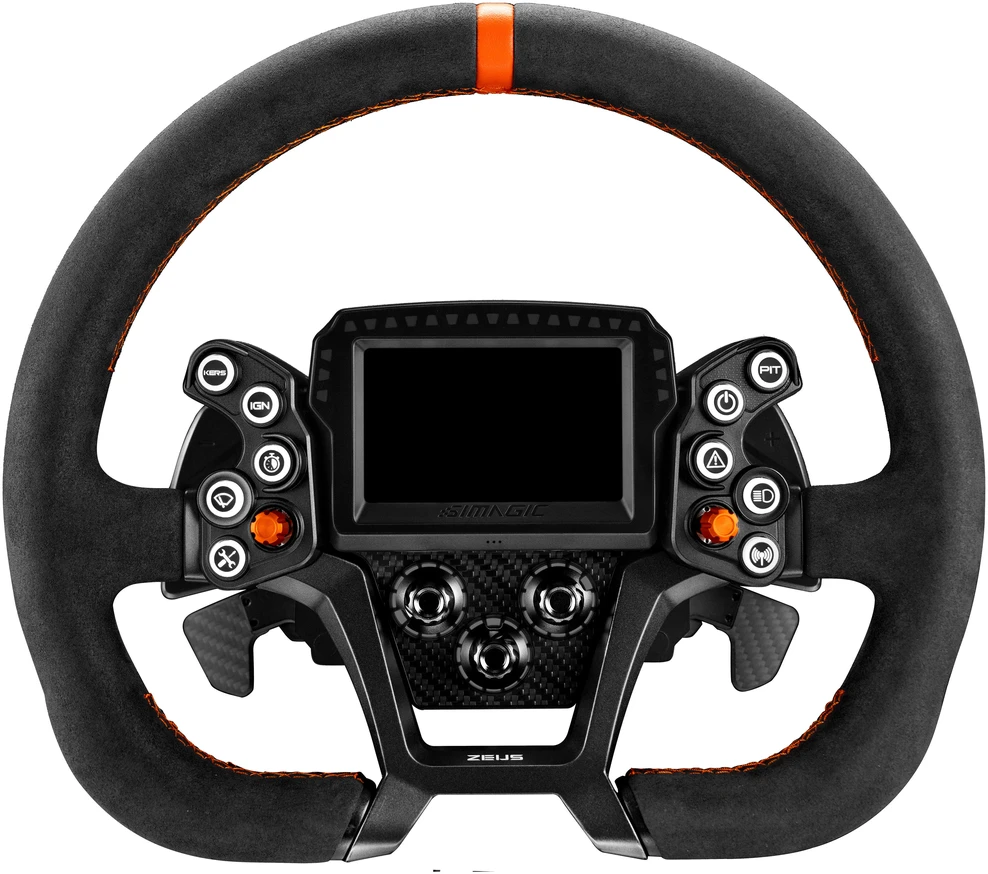 Vairas Simagic ZS-320CD (Leather), 320 mm D-shape, ergonomic, versatile, luxury touch