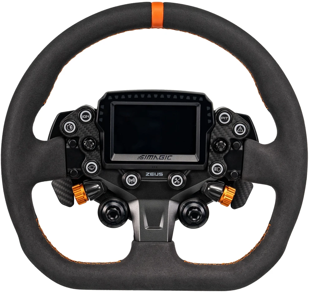 Vairas Simagic ZS-320CD (Suede), 320 mm D-shape, flat-bottom, all-rounder