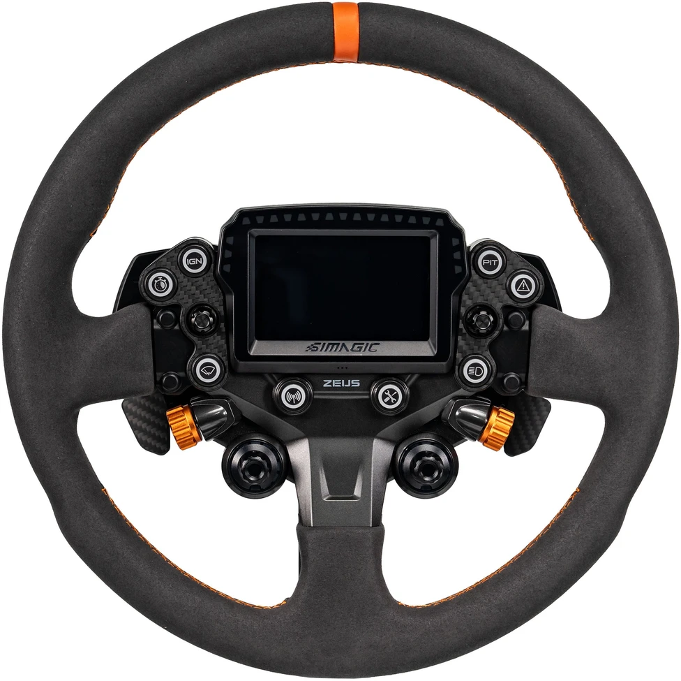 Vairas Simagic ZS-330RR (Suede), 330 mm Round, anti-slip, sweat-proof, Rally & Drift