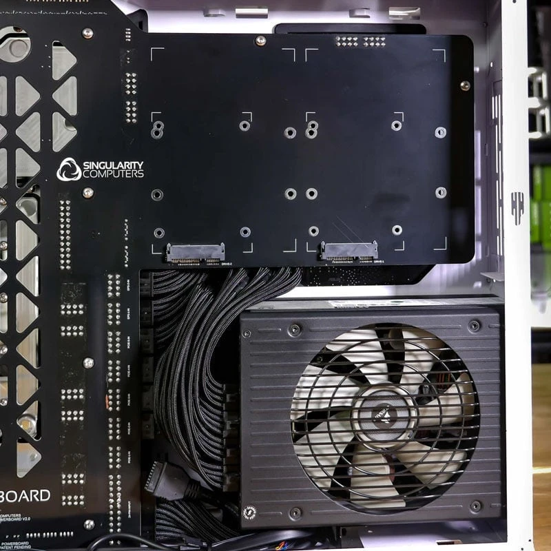 „Singularity Computers“ „PowerBoard“ prijungimo kabelis, 6 kontaktų PCIE