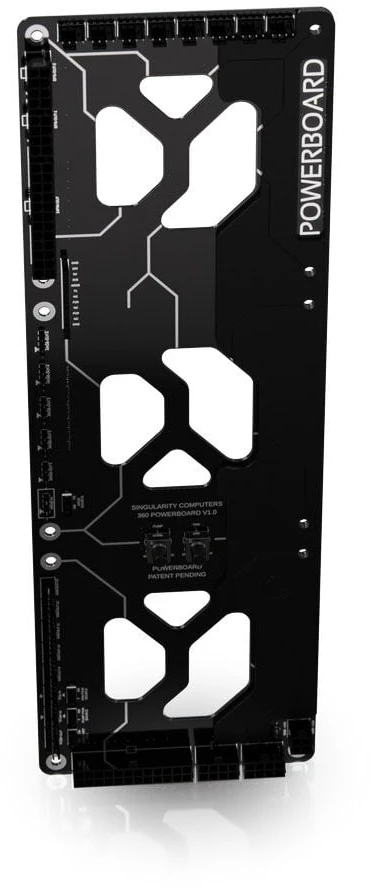 „Singularity Computers“ universali „PowerBoard“ plokštė 360 mm radiatoriui