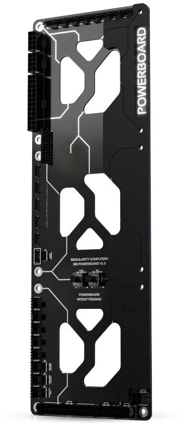 „Singularity Computers“ universali „PowerBoard“ plokštė 360 mm radiatoriui