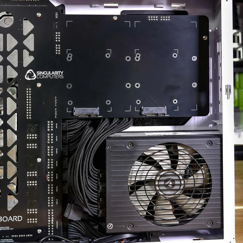 Singularity Computers PowerBoard prijungimo kabelis 4 kontaktų EPS